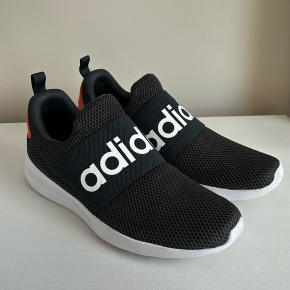 adidas Other - Adidas Men’s Lite Racer Aadapt 4.0 Running Shoes Carbon Green Orange Size 10